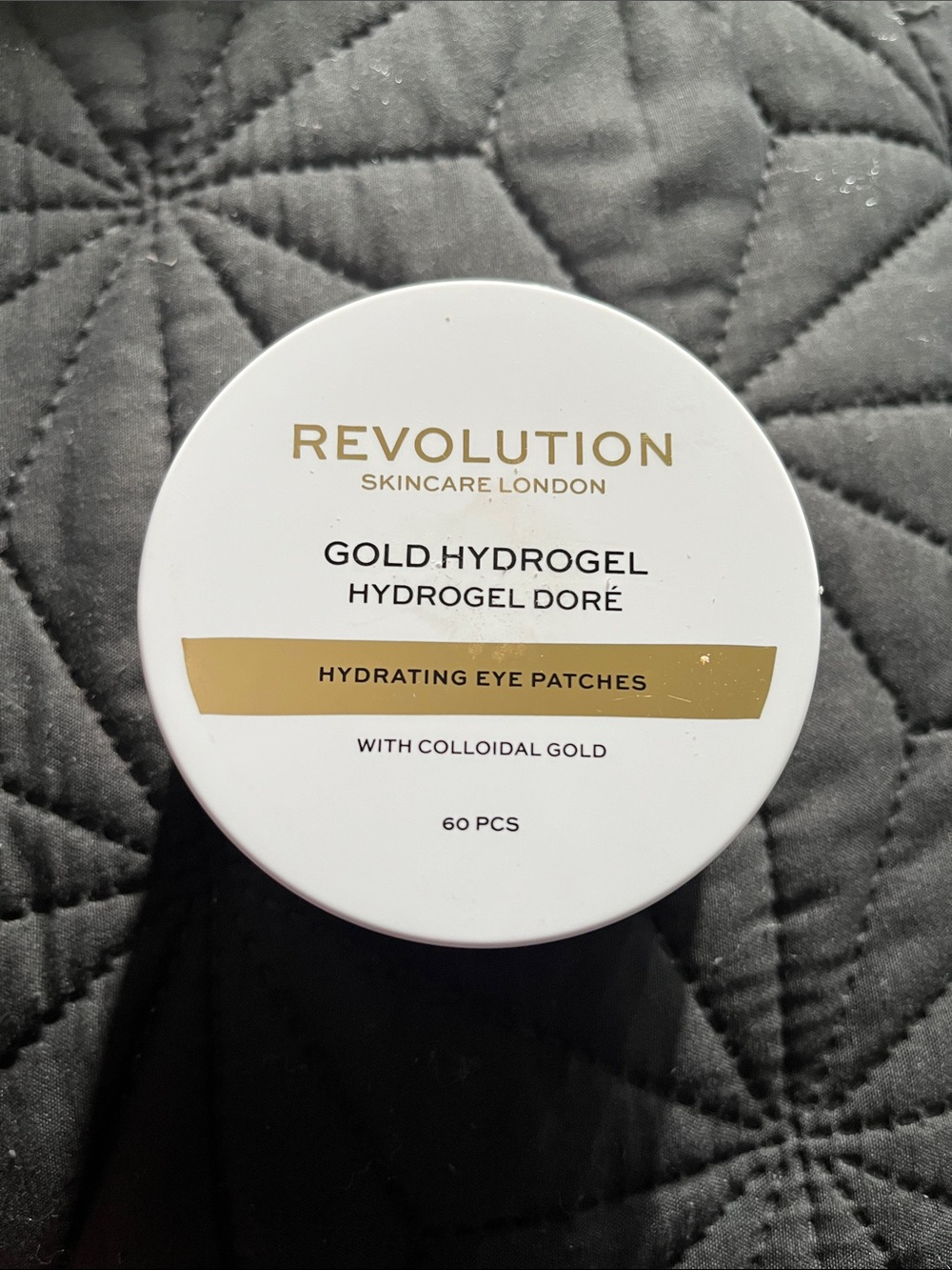 Revolution Gold Hydrogel Hydrating Eye Patches - Gold